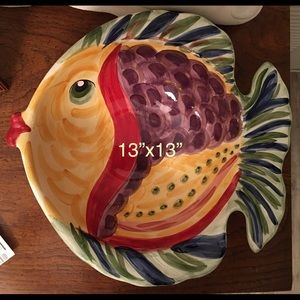 Hand painted “Under the Sea” Serving Bowl